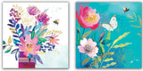 Blank Cards - Pack Of 8 - Full Blooms from Ling Design Ltd , English cards in France