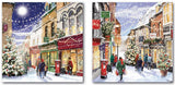 Cartes de Noël - 12 cartes de Noël de luxe - Shopping de Noël