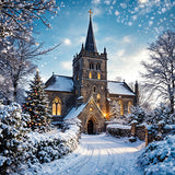 Christmas Cards - 16 Luxury Cards - Christmas Churches