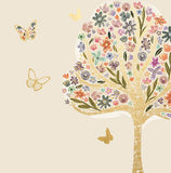 Cartes vierges – Paquet de 8 – Papillon fleuri