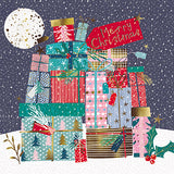 Cartes de Noël - 10 cartes - Pile de cadeaux / Sapin de Noël
