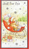 Carte de Noël - Portefeuille Cadeau - Sélection Mignonne