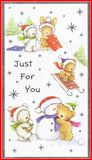 Carte de Noël - Portefeuille Cadeau - Sélection Mignonne